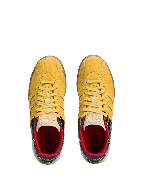 Antistatic WB MN Samba Suede - Navy/Yellow/Red