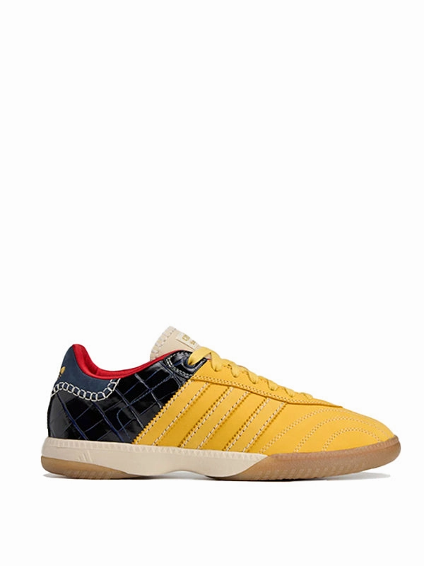 WB MN Samba Suede - Navy/Yellow/Red Modern Feel