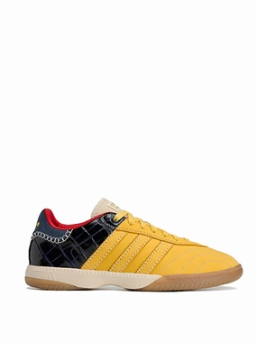 WB MN Samba Suede - Navy/Yellow/Red Modern Feel