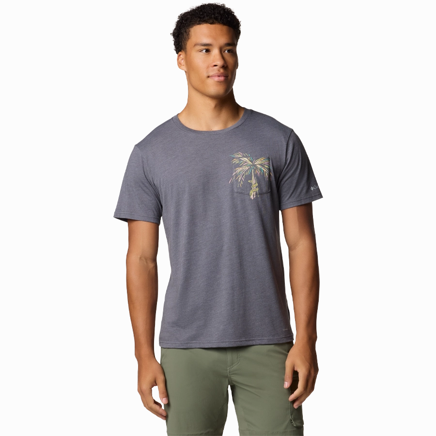 Low carbon footprint Men's Wild Cast Pocket Tee