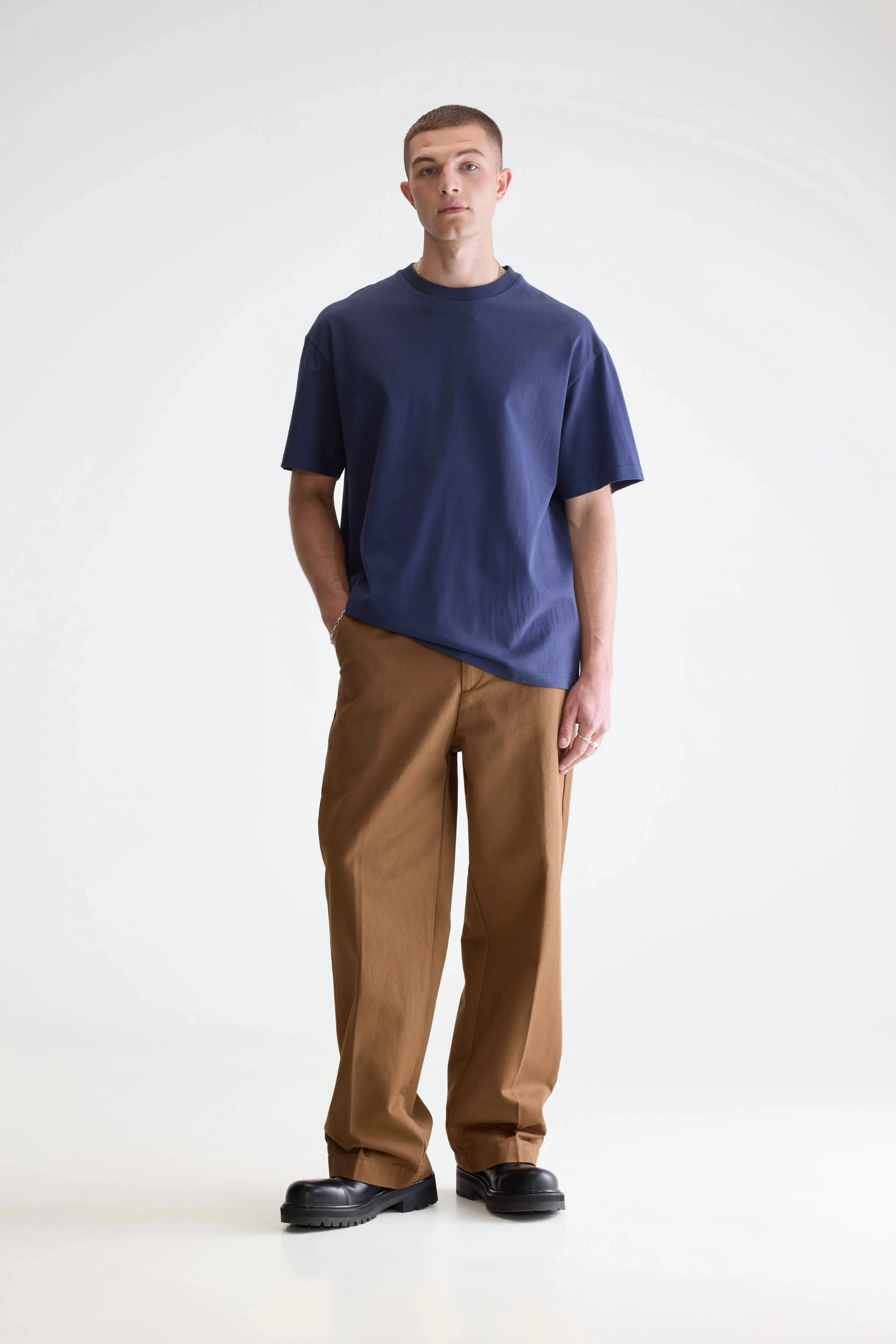 Vlugs short-sleeve t-shirt (252 / M / BLUES) Flexible Style Stylish Detail