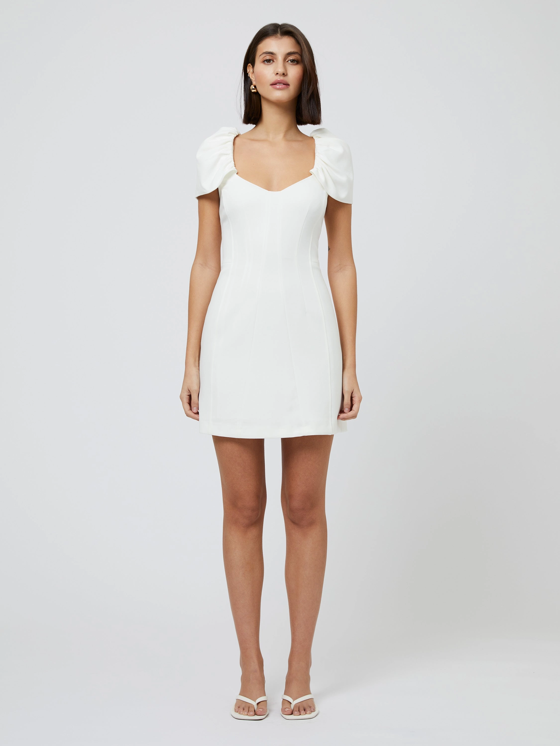 Whisper Gathered Sleeve Dress Easy to Wear