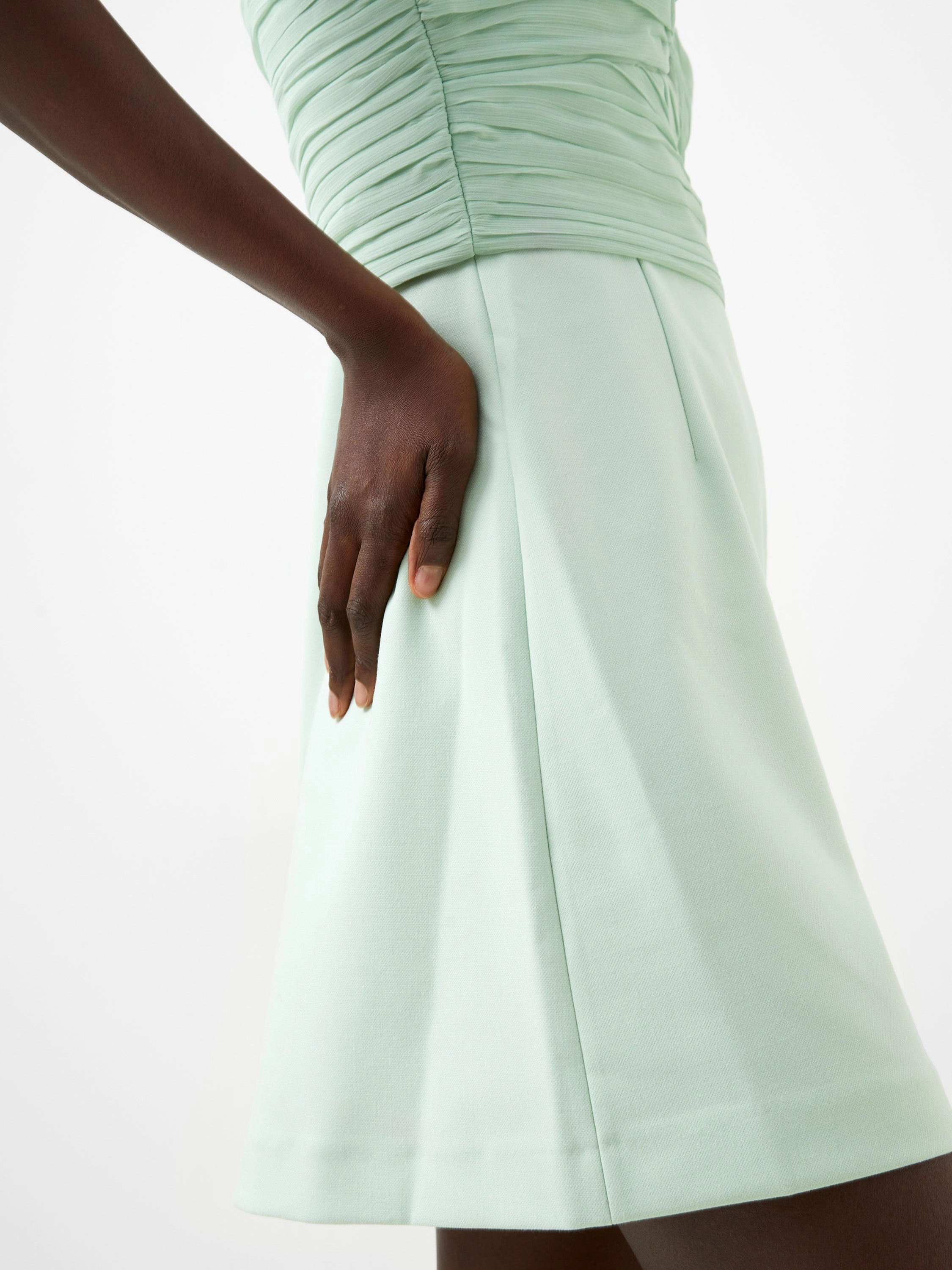 Easy Texture Essential Layer Whisper Strappy Tulle Dress