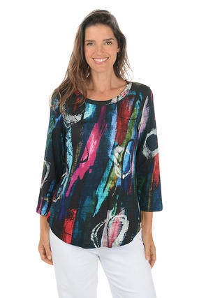 Modern Look Windsor Slub Knit Curved Hem Top