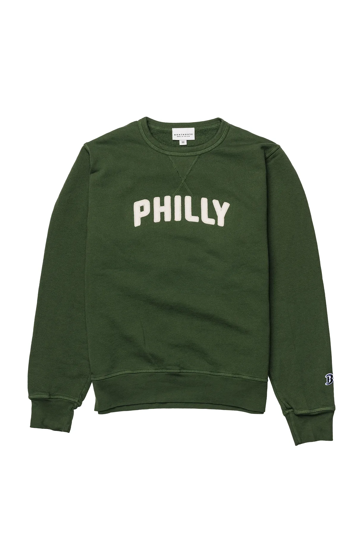 Boathouse Philly Felt Sweatshirt Travel Apparel