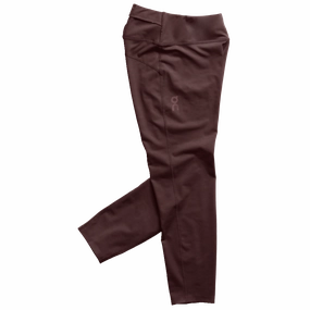 Body-Hugging Fit Cross Waist Design Women's Active Tights