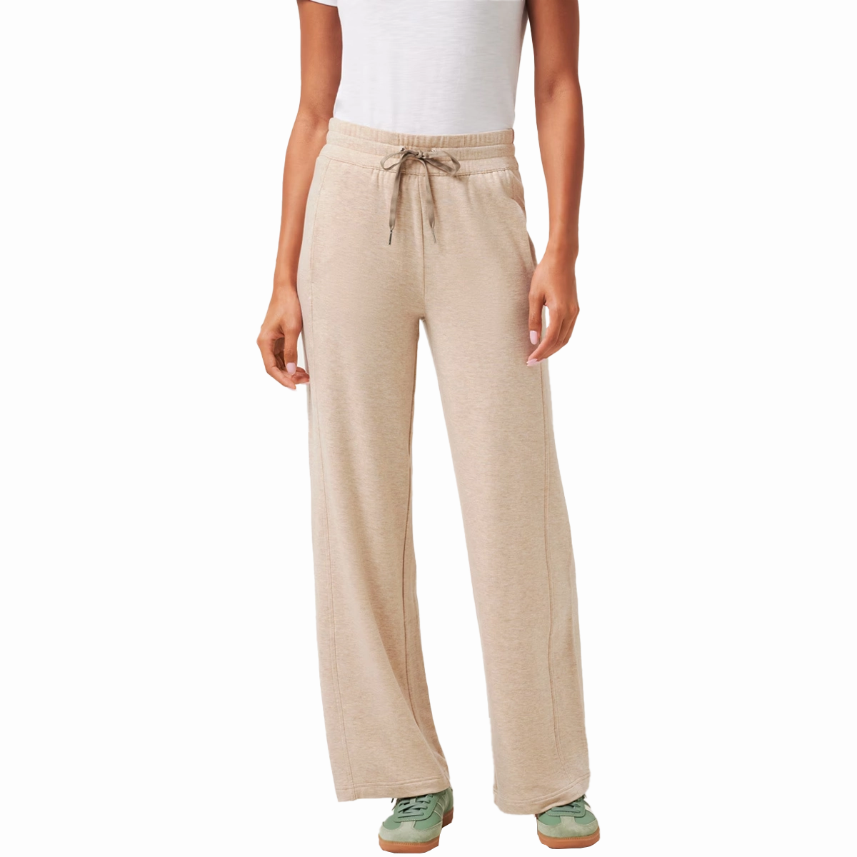Women's Cloud Terry Wide Leg Pant Rib Knit Unisex Style