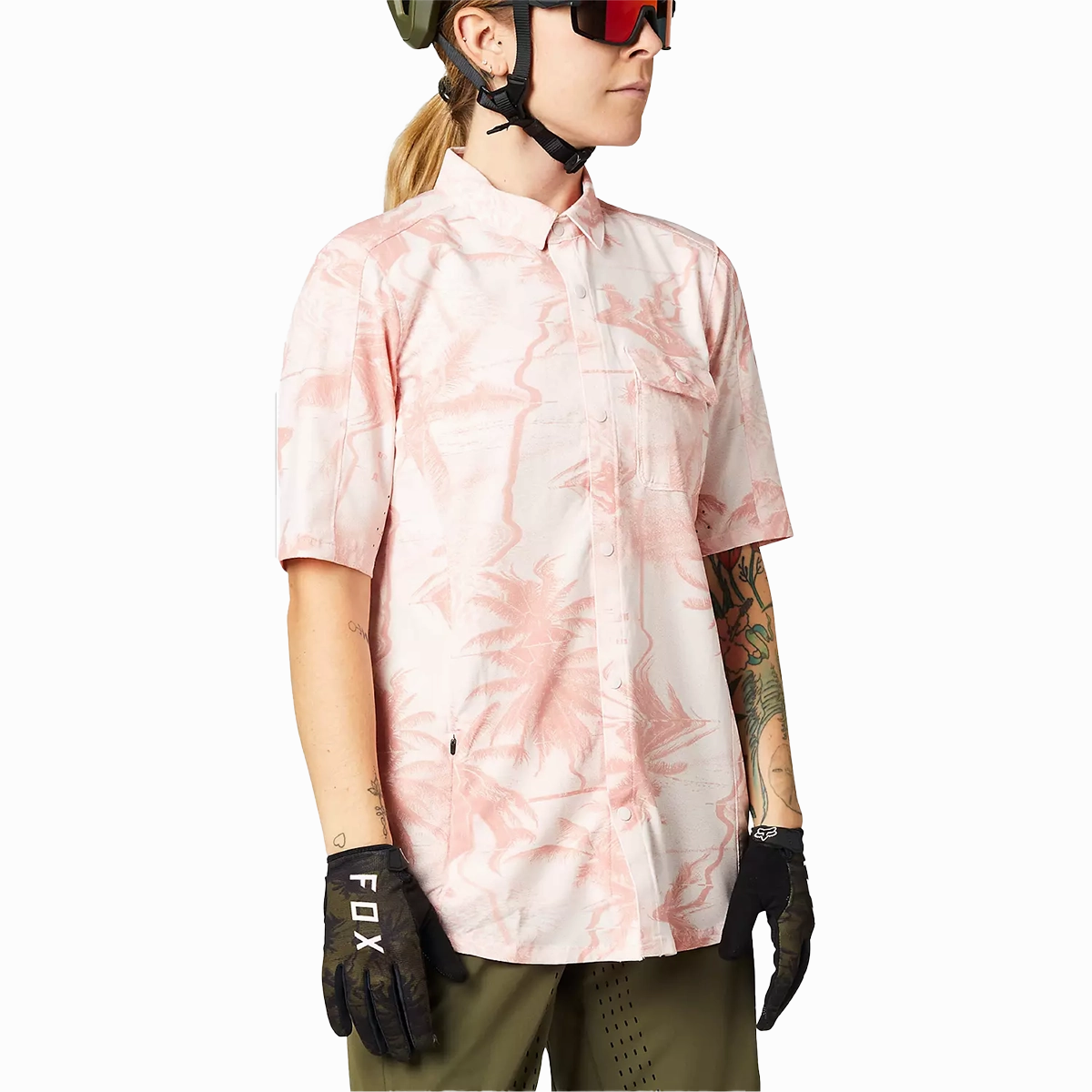 Women's Flexair Woven Short Sleeve Jersey Up-to-date