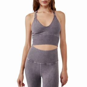 SeamFreeShoulders Women's FPM Good Karma Crop Tank