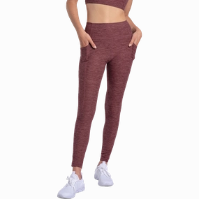 Women's Half Moon Leggings Durable Stitch Work Commute Bonded Seamless Edges