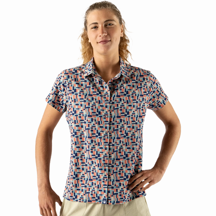 Ruffled edges Women's High Country Short Sleeve