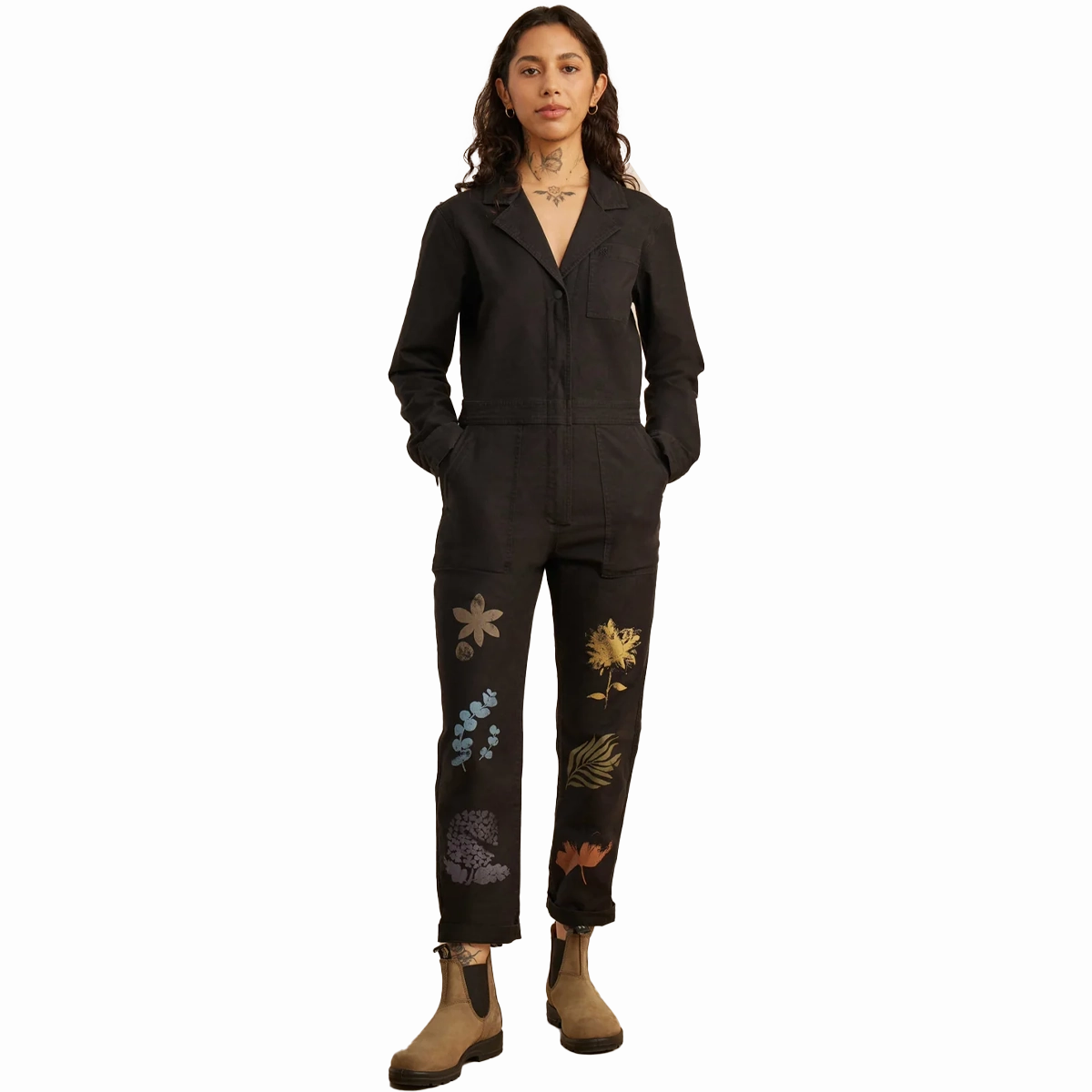 Women's Layover Jumpsuit Flattering Fit Easy Care Fabric