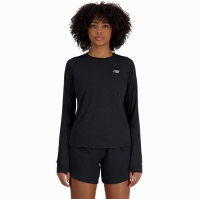 body wash NonRestrictive Armhole Women's NB Athletics Long Sleeve