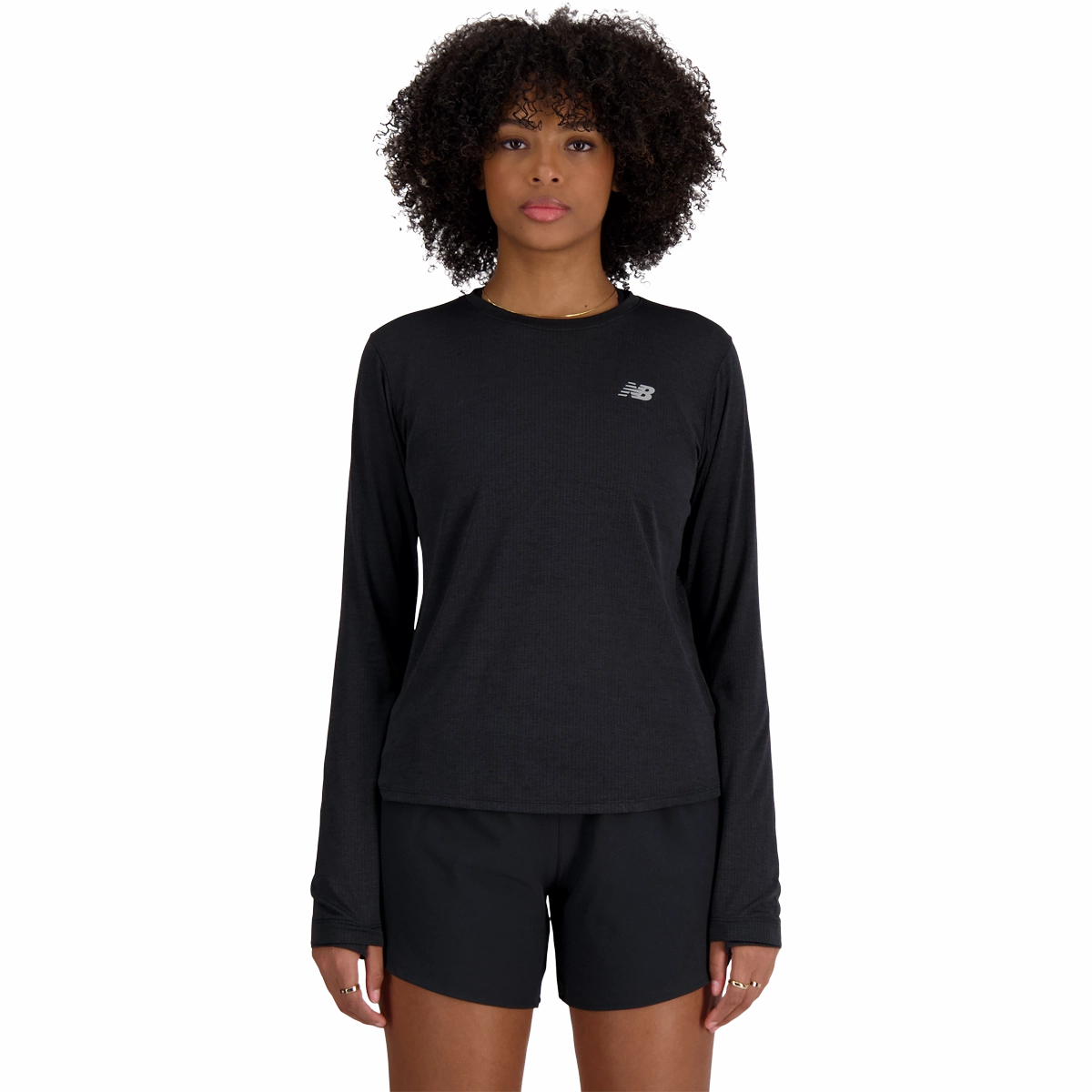 body wash NonRestrictive Armhole Women's NB Athletics Long Sleeve