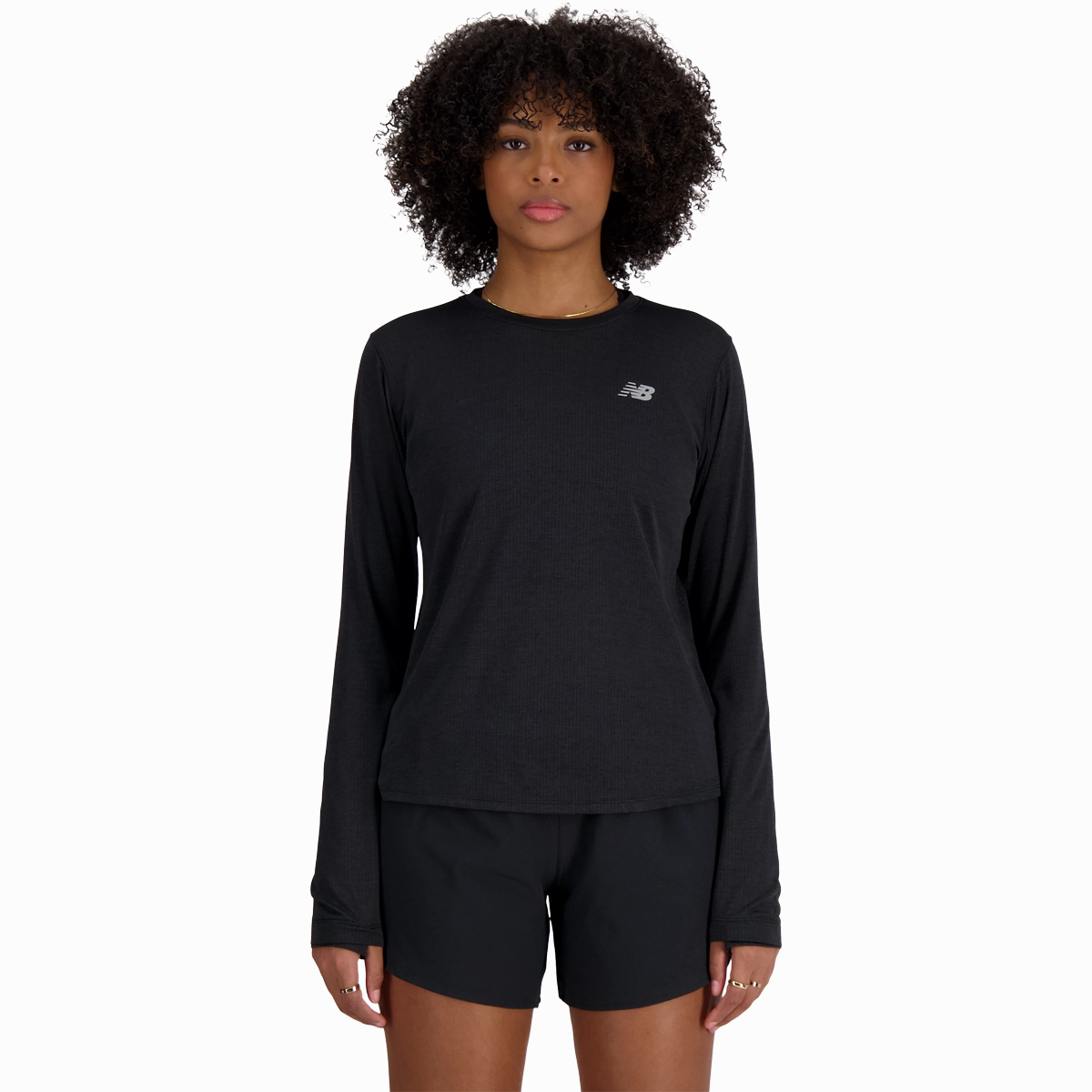 Women's NB Athletics Long Sleeve Breathable MoistureWicking Fabric NonIrritatingStitching