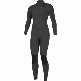 MultiZipClosures Sustainable Manufacturing Process Women's Ninja 4/3mm Chest Zip Full