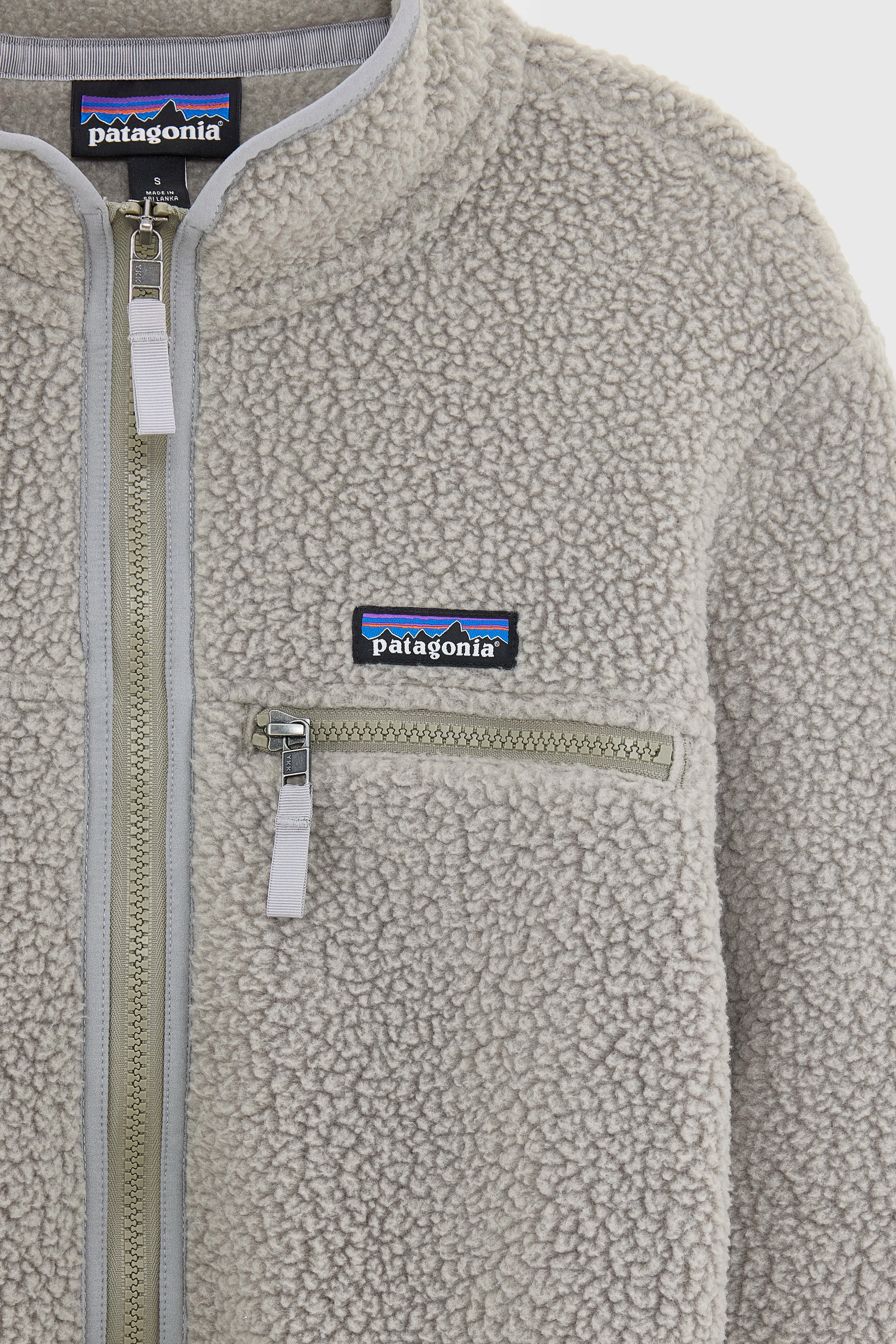 Primaloft Insulation Women's Retro Pile Fleece Jacket (251 / W / GREEN)