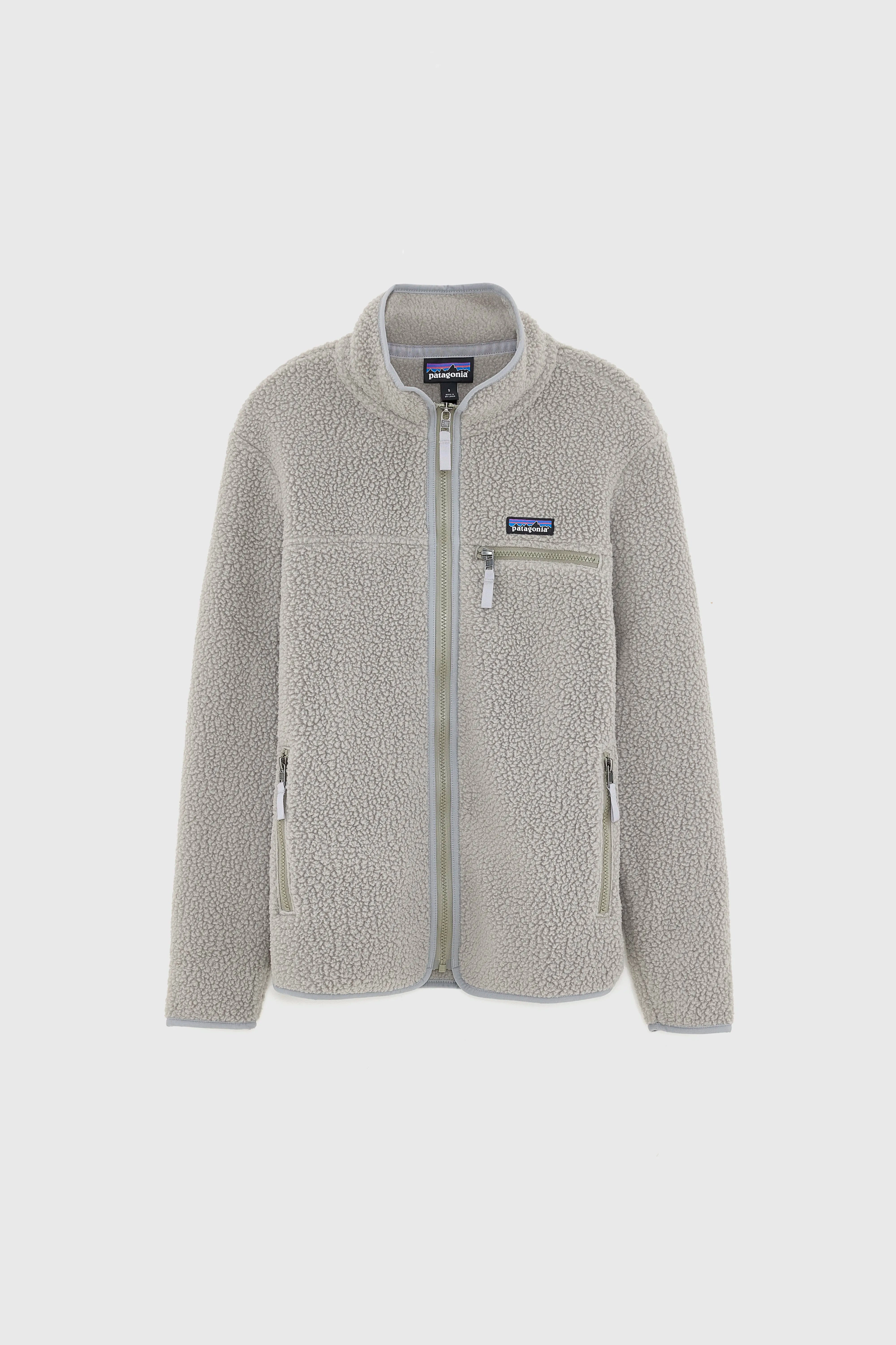 Women's Retro Pile Fleece Jacket (251 / W / GREEN) Easy Fit Piece