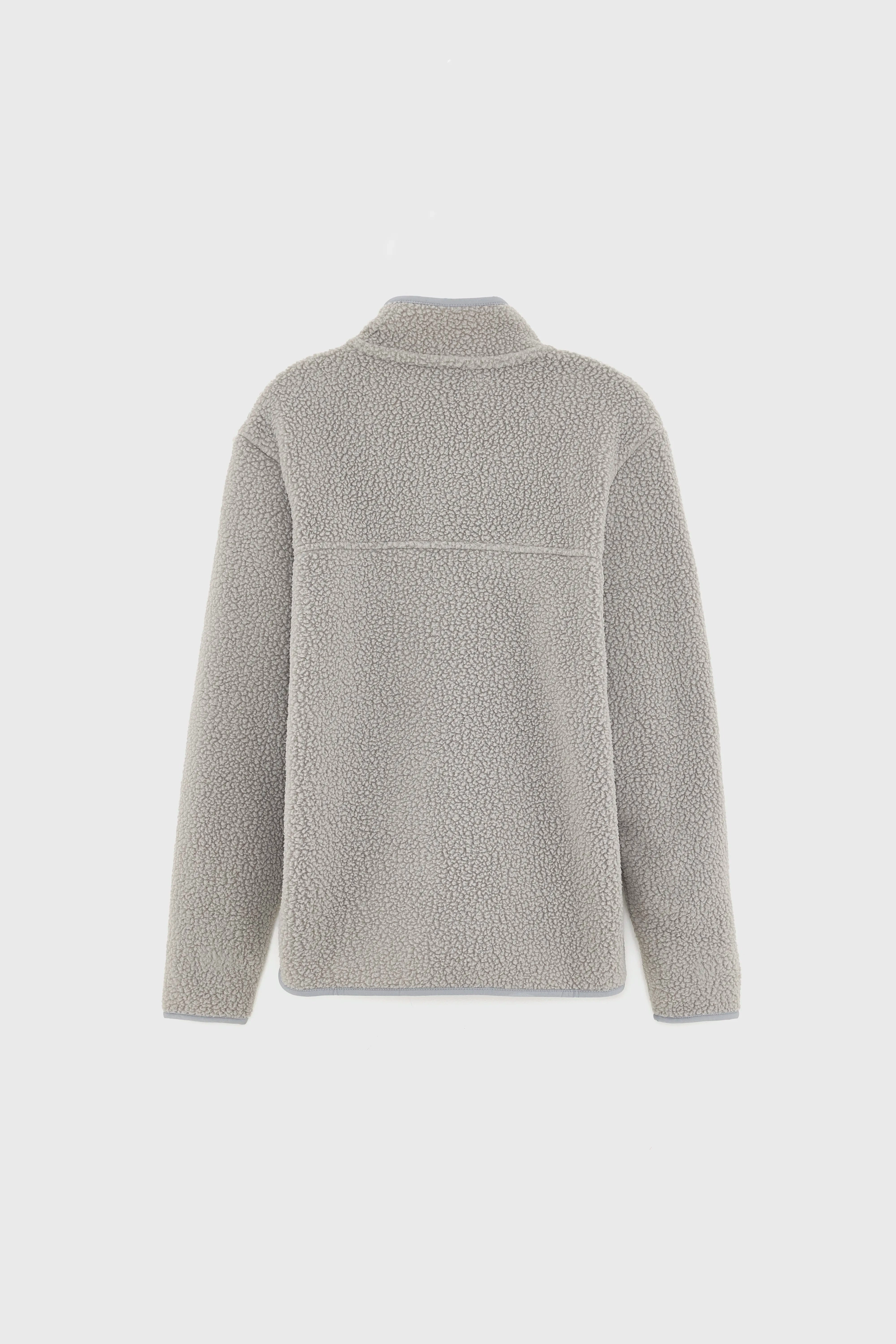 Women's Retro Pile Fleece Jacket (251 / W / GREEN) Soft Texture Warm Lining