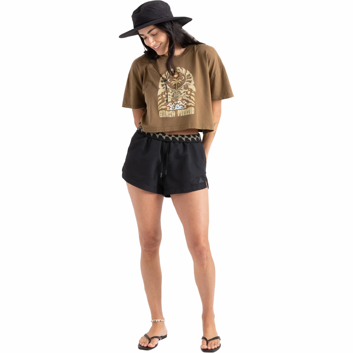 Women's River Hybrid Short Linen shorts