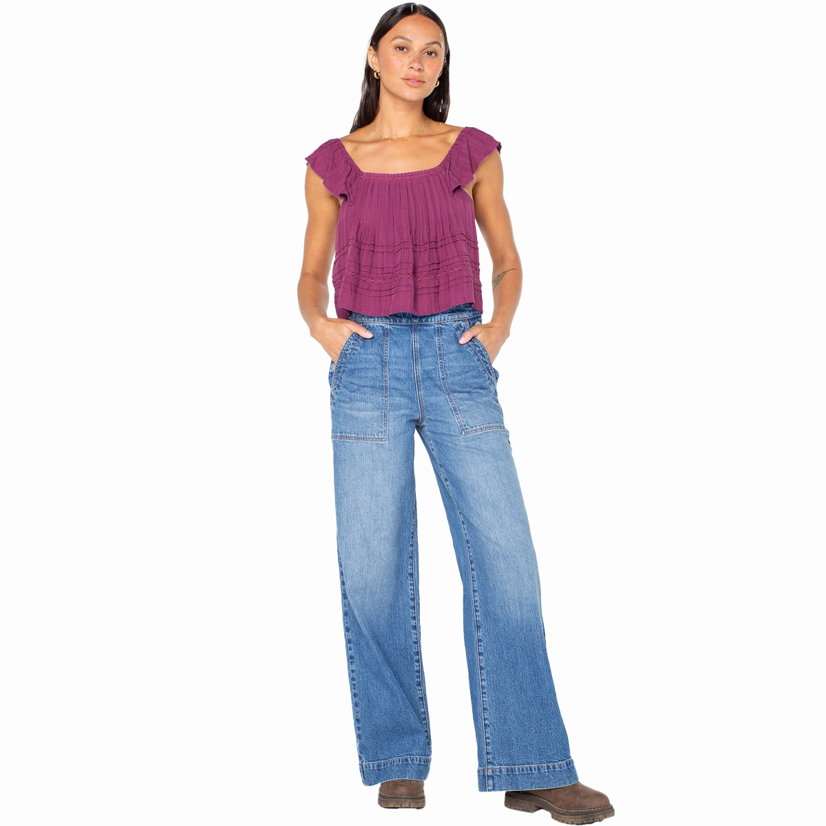 Women's Sea Plume Denim Smart Wear