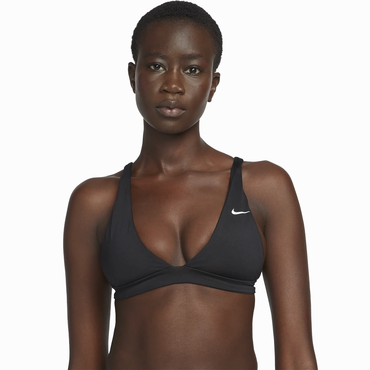 poolside fashion Women's Solid Bralette Top