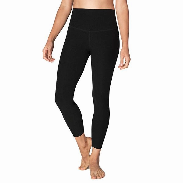 Seamless Waistband Tough Materials Women's Spacedye Caught in the Midi High Waisted Legging