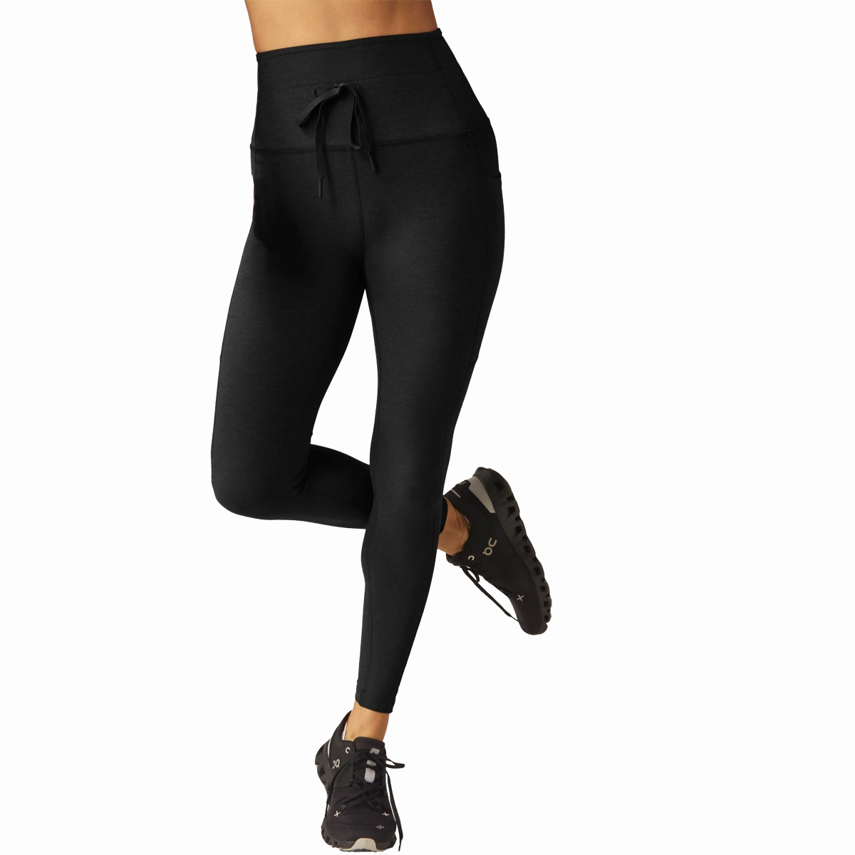 Casual Look Flexible Waist Women's Spacedye Go Pocket Midi Legging