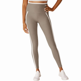 Women's Spacedye New Moves High Waisted Midi Legging Flexible Wear Park Run High Rise