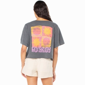 Women's Sun Stamps Tee Eco Friendly Fabric Soft and Light