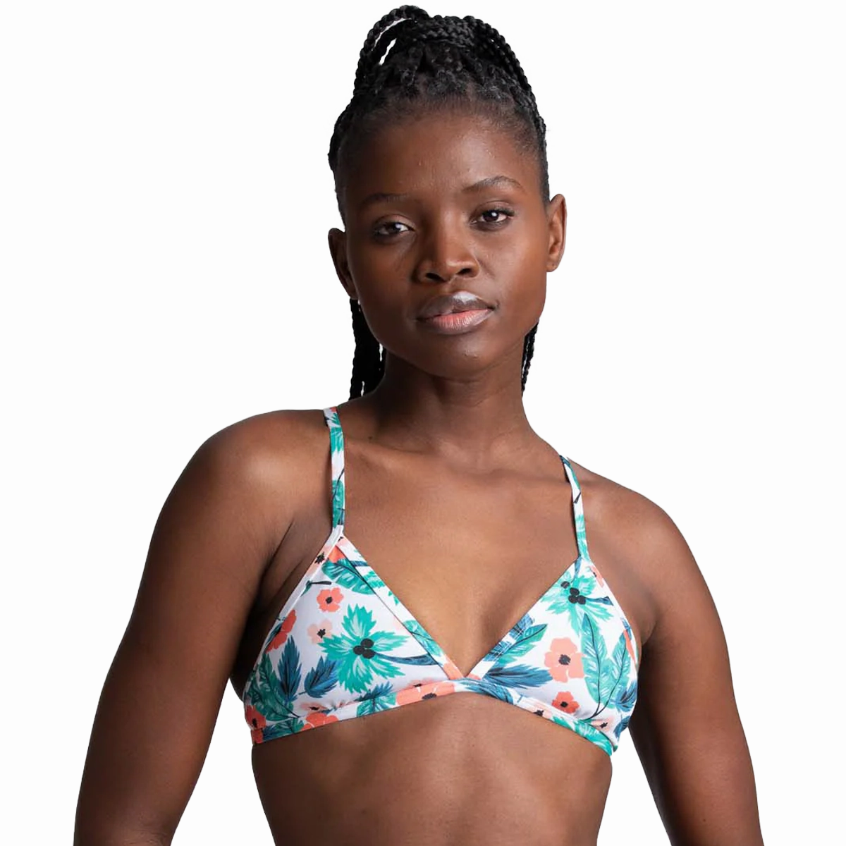 Women's Triangle Printed Top Ocean Vibes