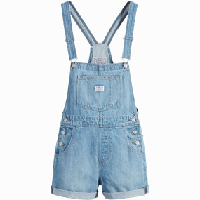 Cooling Fabric Quick Release Fasteners Women's Vintage Shortall