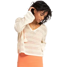 Comfort Layer appropriate for autumn Women's After Beach Break II Hooded Poncho