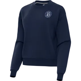 Wrinkle Resistant V neck Women's Bay FC Antigua Victory Pull Over Sweatshirt