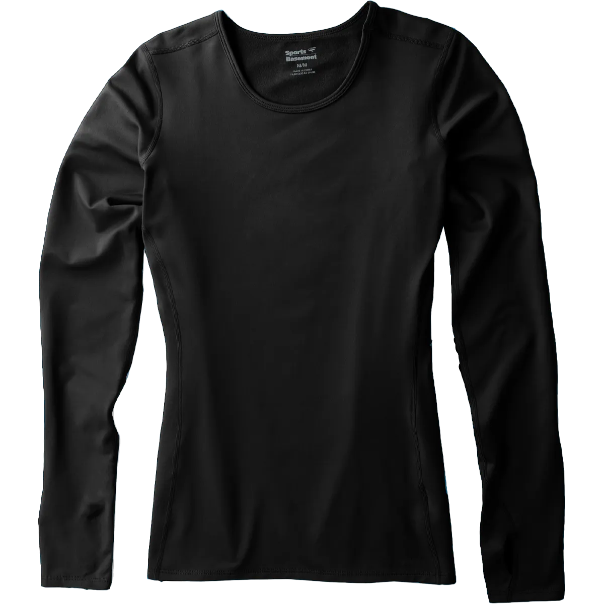 Women's Body Fit Crewneck Non slip grip anti slip grip