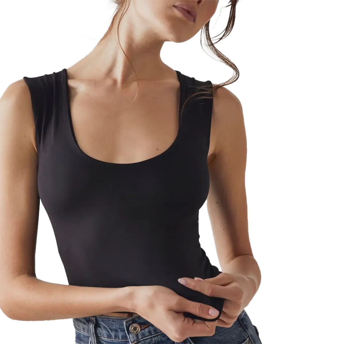 Women's Clean Lines Muscle Cami LightweightBlend