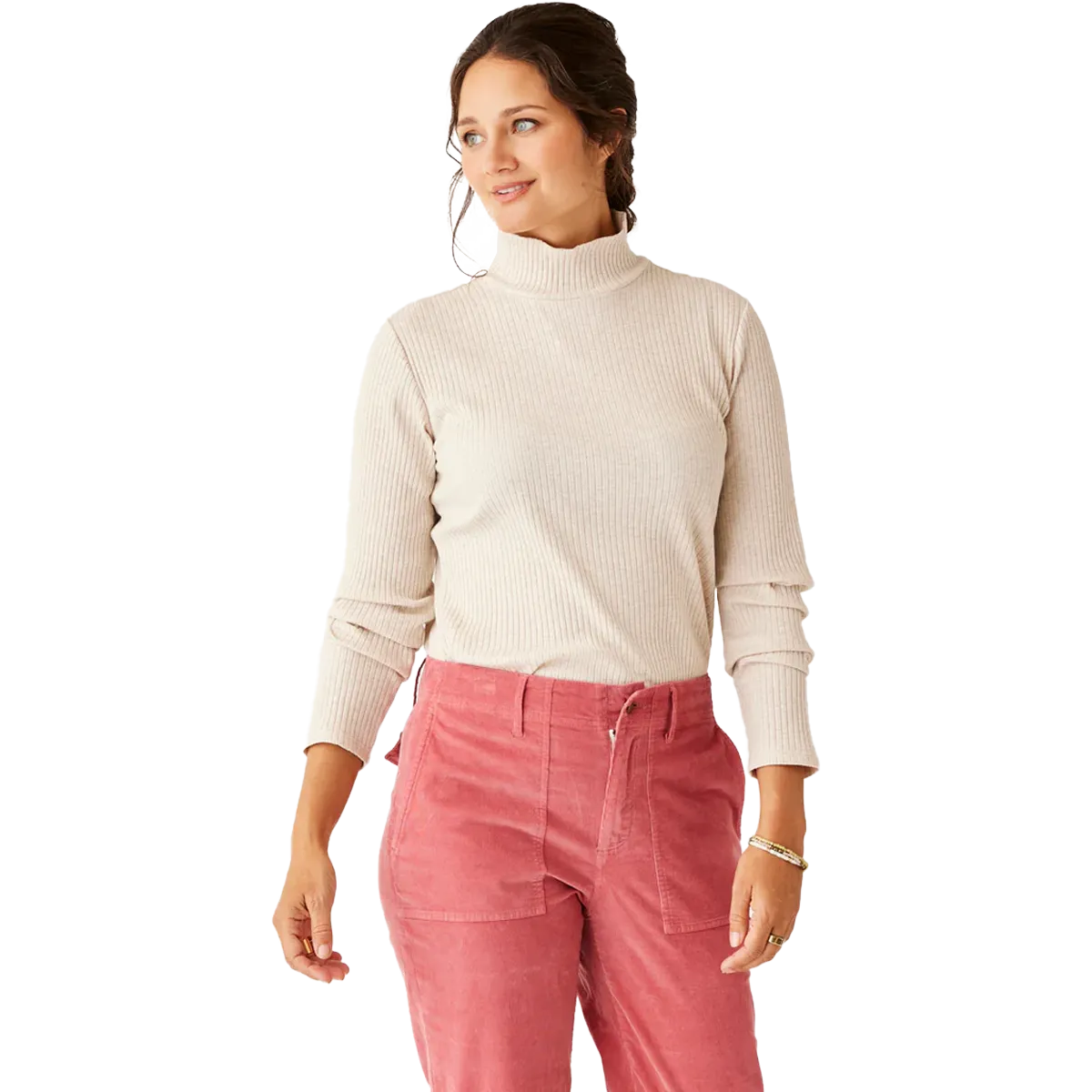 Warm in winter Antibacterial Women's Denise Turtleneck