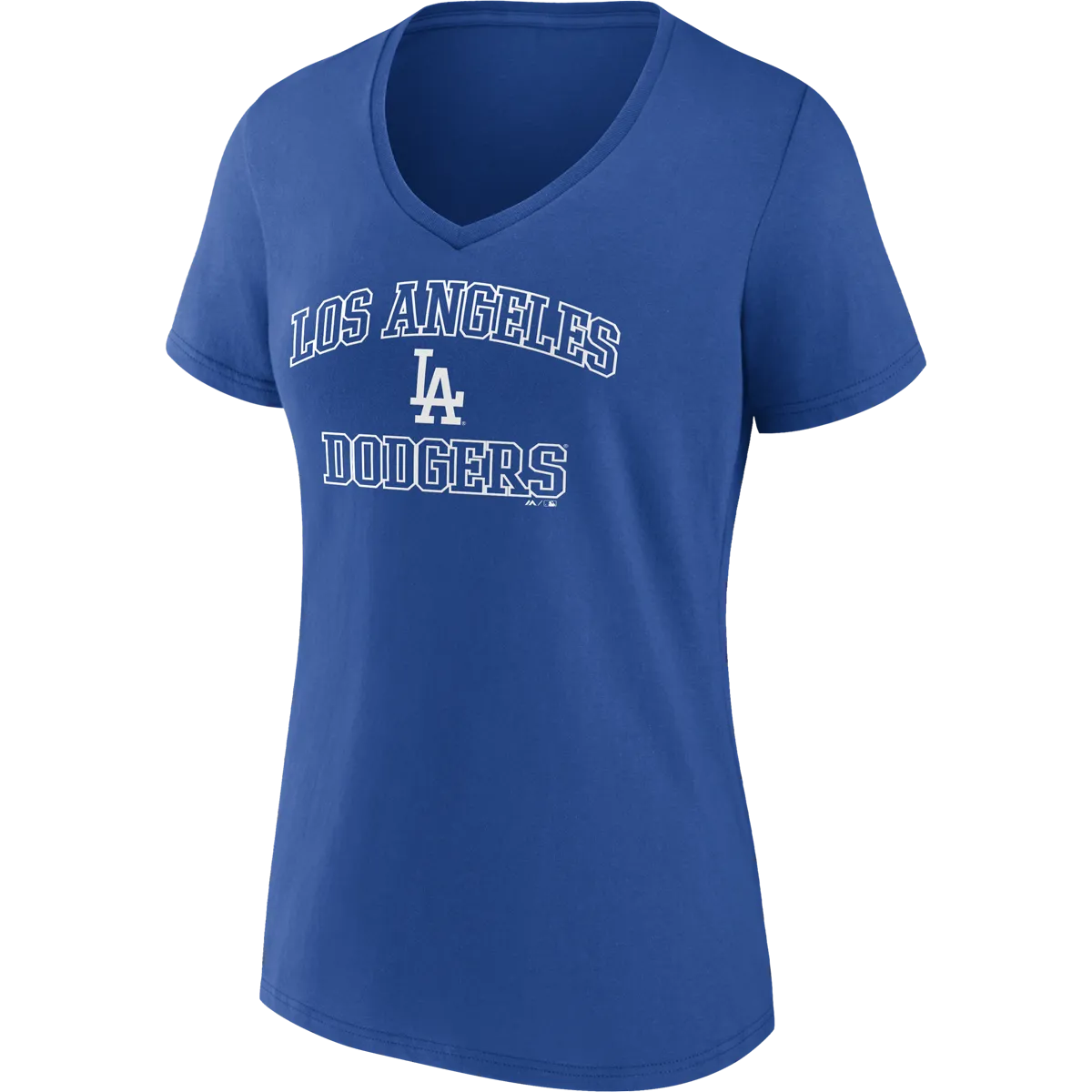 Casual and cool Active Wear Women's Dodgers Cotton Heart and Soul Short Sleeve
