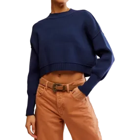 Women's Easy Street Crop Pullover Lounge Comfort Cycling wear