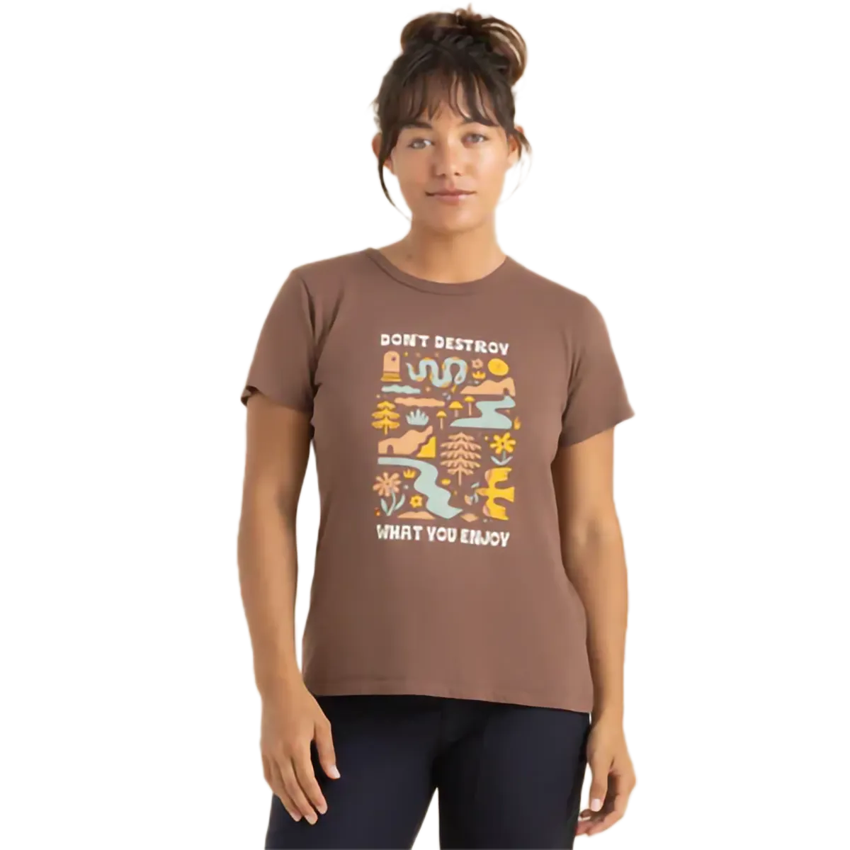 Women's Enjoy Everyday Tee Urban Casual Look