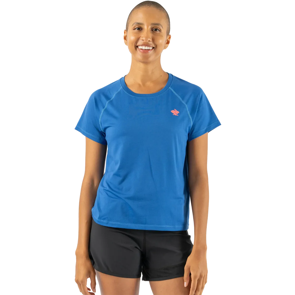 Women's EZ Tee Cropped Stylish and Relaxed Perfect Layering