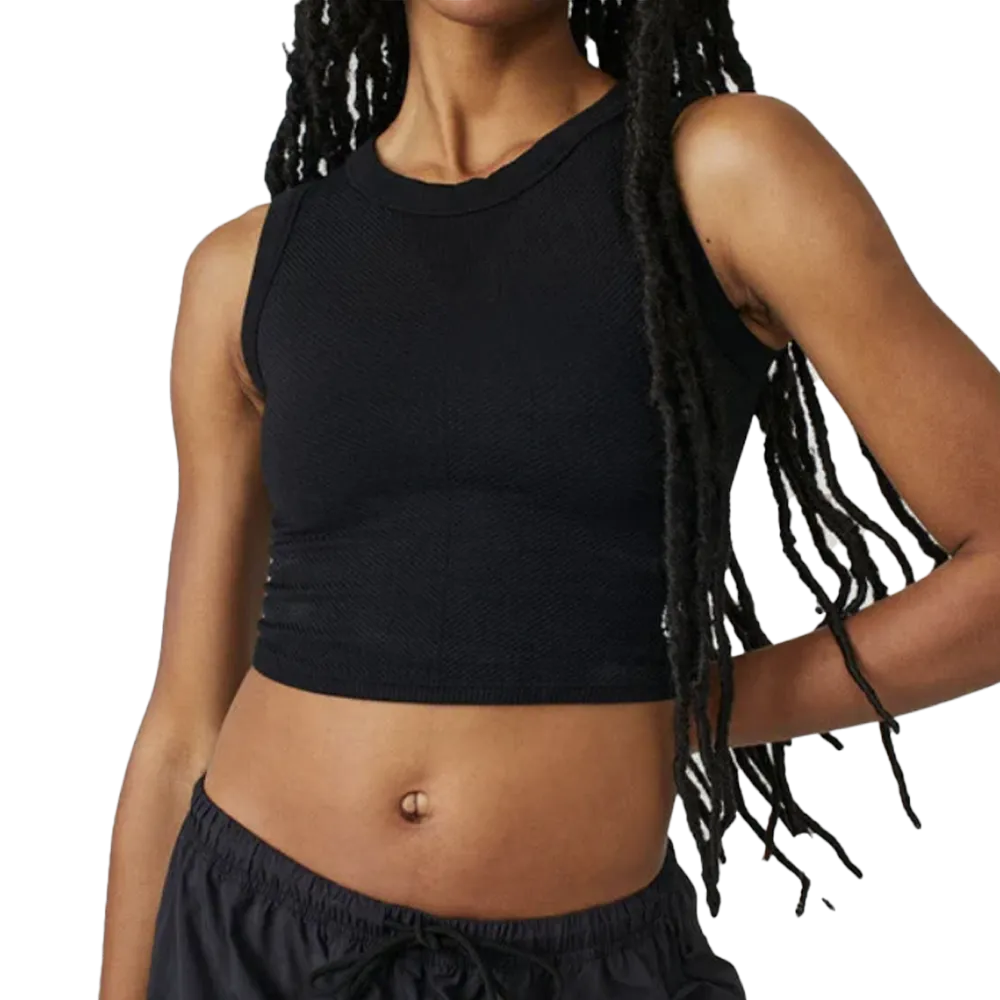 Women's Free Throw Muscle Tank Ultra Soft Blended Textile EasyCare Fabric