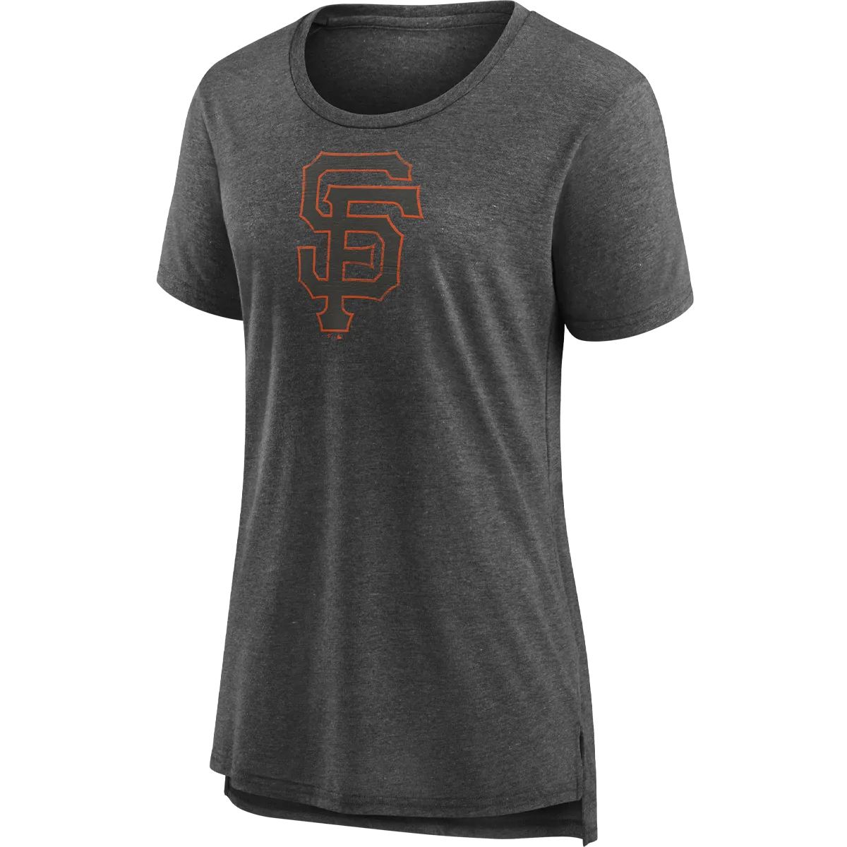 Women's Giants Triblend Logo Short Sleeve Comfortable Piece
