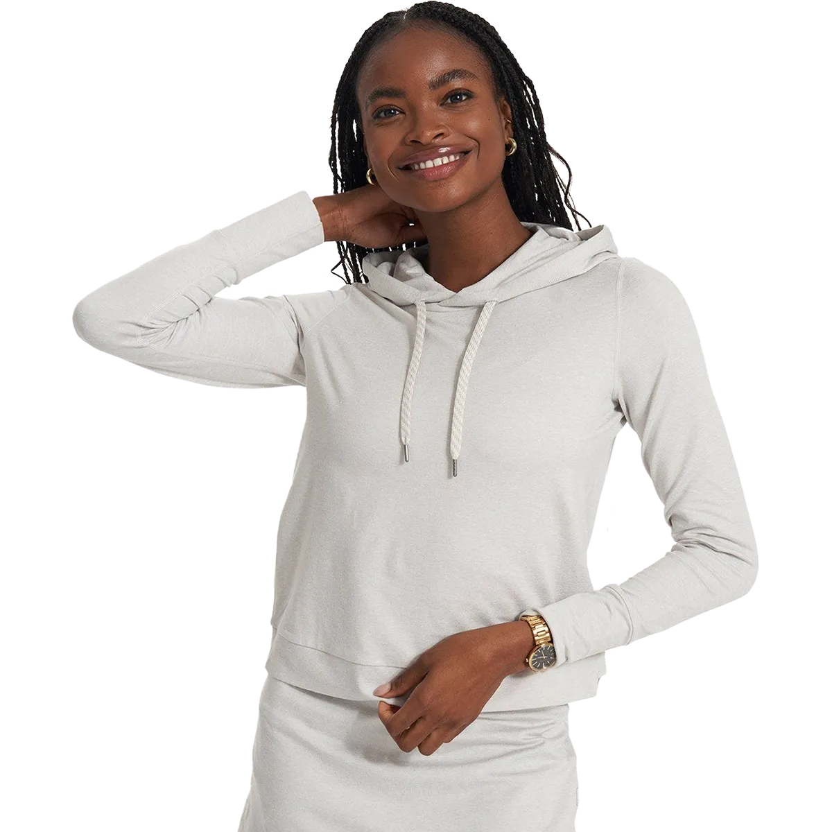 goes with shorts Women's Halo Essential Hoodie