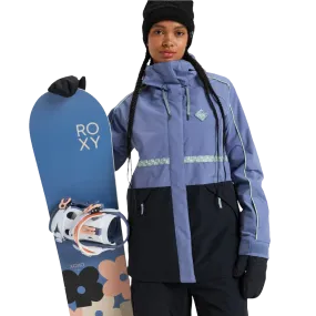 Smart Design Storm Layer Women's Highridge Hoodie Jacket