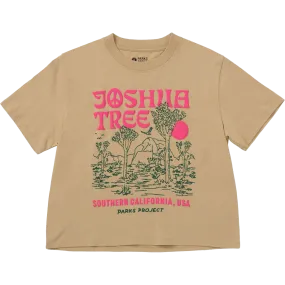 Women's Joshua Tree Puff Print Boxy Tee MoistureWicking