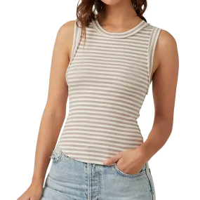 Women's Kate Tee Stripe Seasonal Layer Vintage Wash Effect