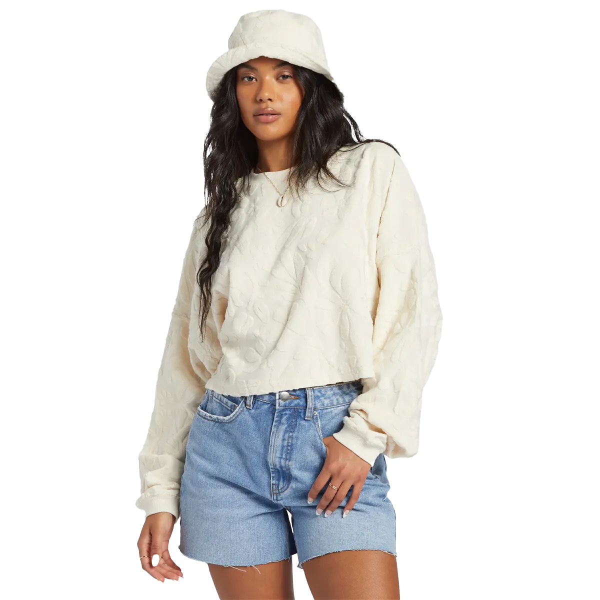 Women's Loosen Up Crew active top Layer Sporty