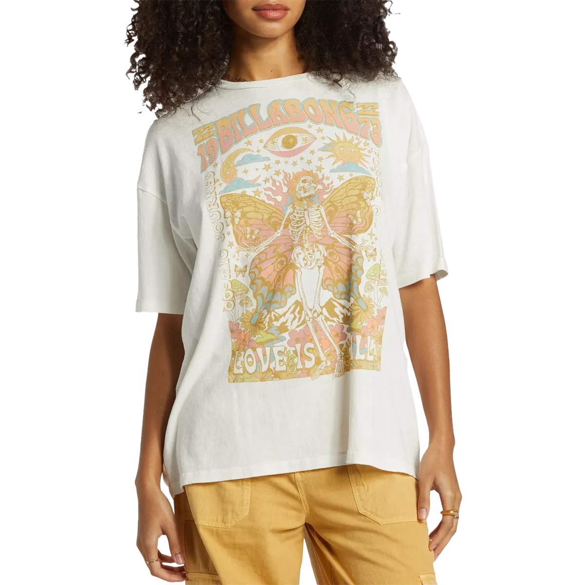 Women's Love Is All T-Shirt Machine washable