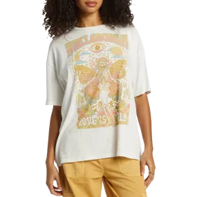 Odor-resistant Comfy Essentials Women's Love Is All T-Shirt